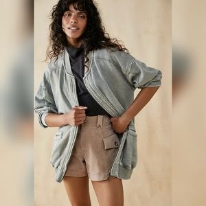 NWT Free People Robby Bomber
